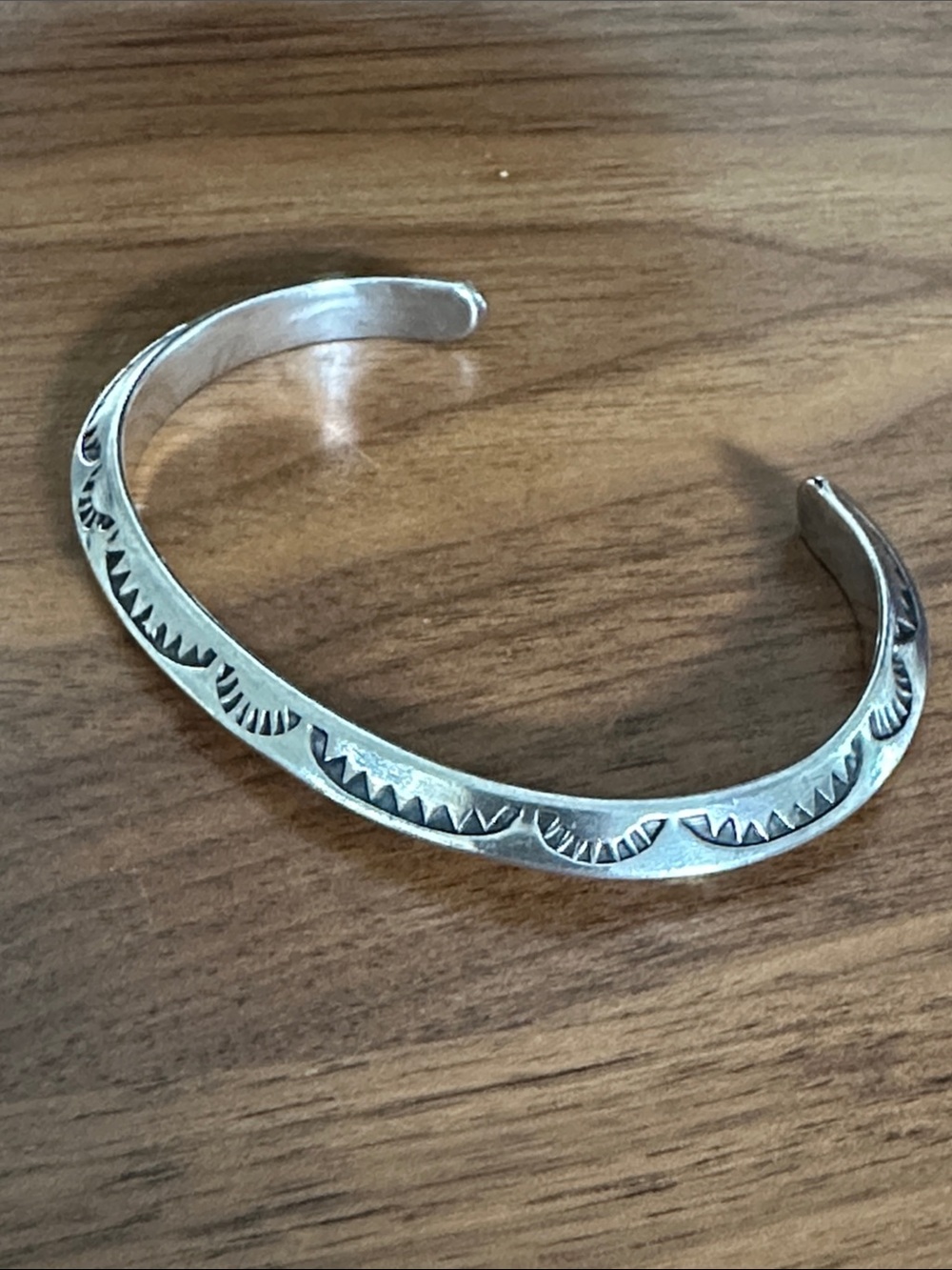 Hefty Sterling Silver Cuff Bracelet